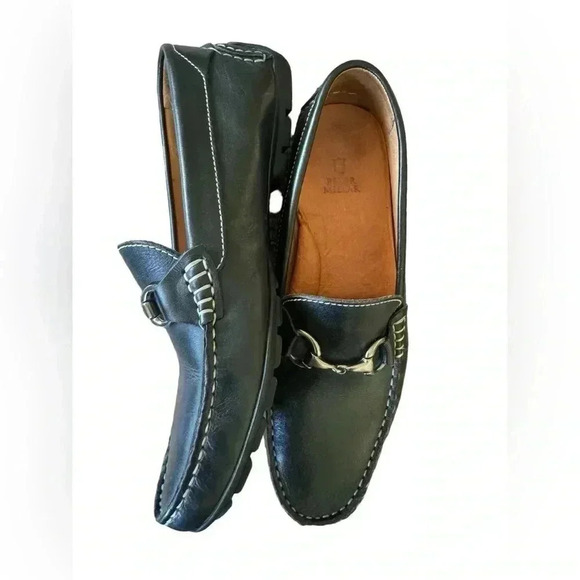 Peter Millar Horse-Bit Leather Loafers main image 5